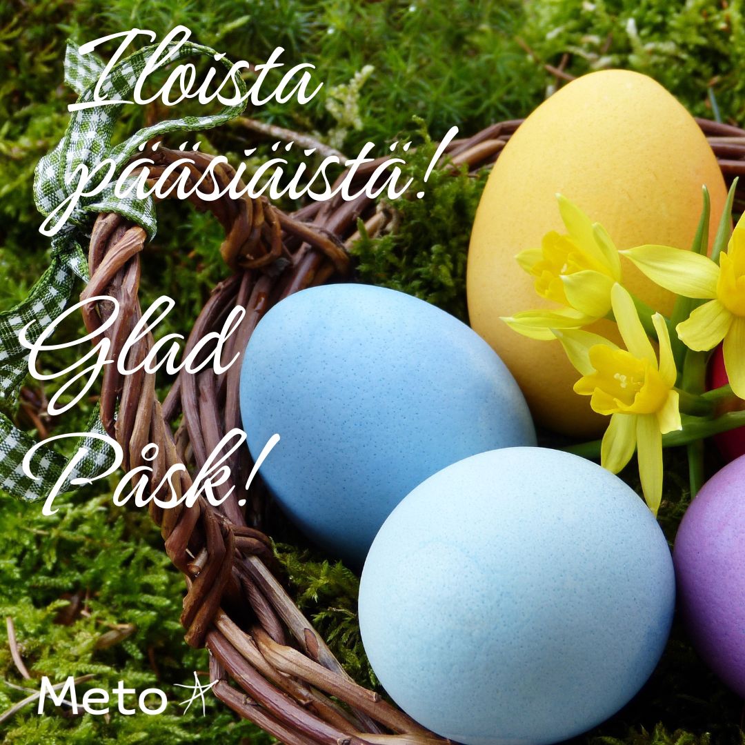 Hyvää Pääsiäistä!