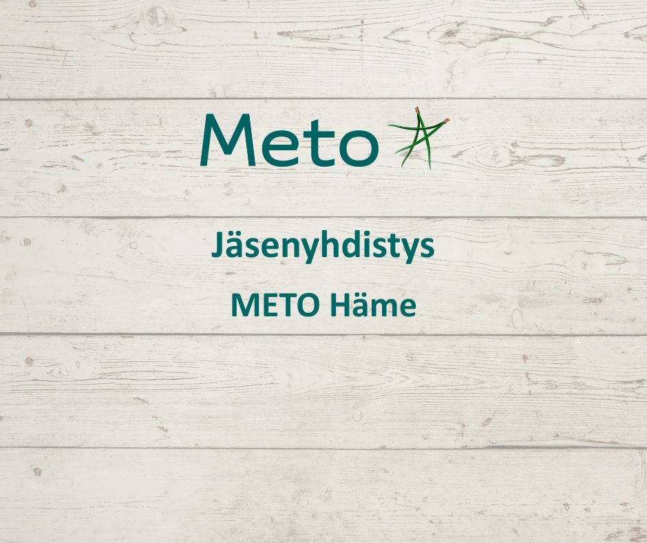 METO Häme: vuosikokous 23.4.2026