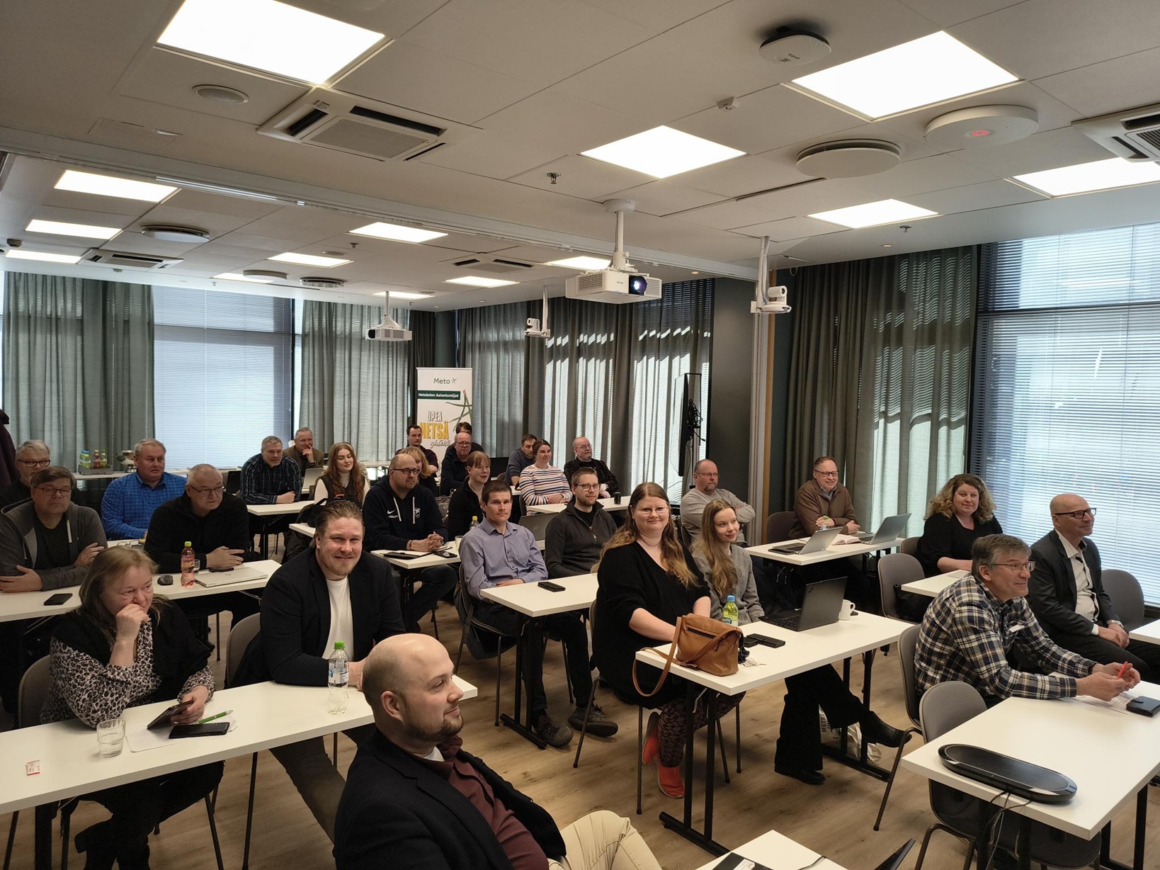 Meton hallitus ja edustajisto kokoontuivat Tampereella