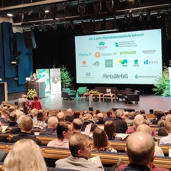 Lapin 66. Metsätalouspäivät käynnistyivät Rovaniemellä Lappia-talolla