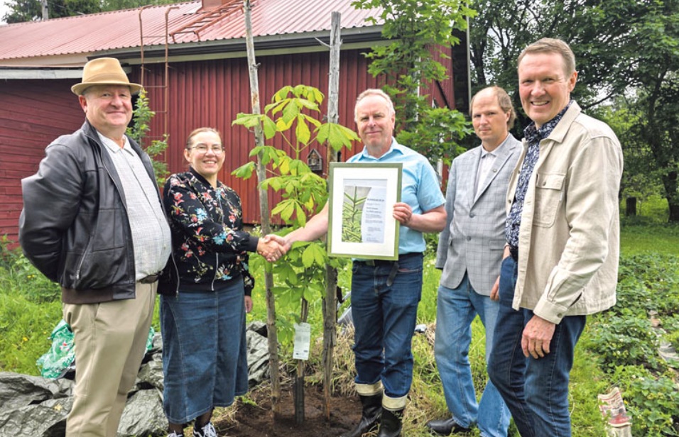Martti Linnalle myönnettiin Pro Metsä -palkinto