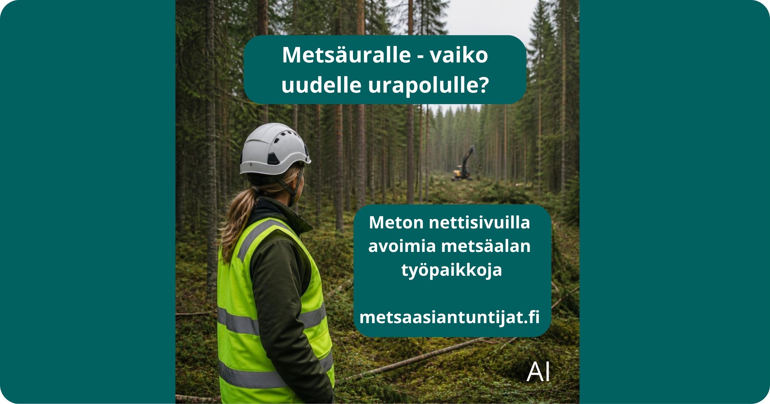 Meton nettisivuilla avoimia työpaikkoja